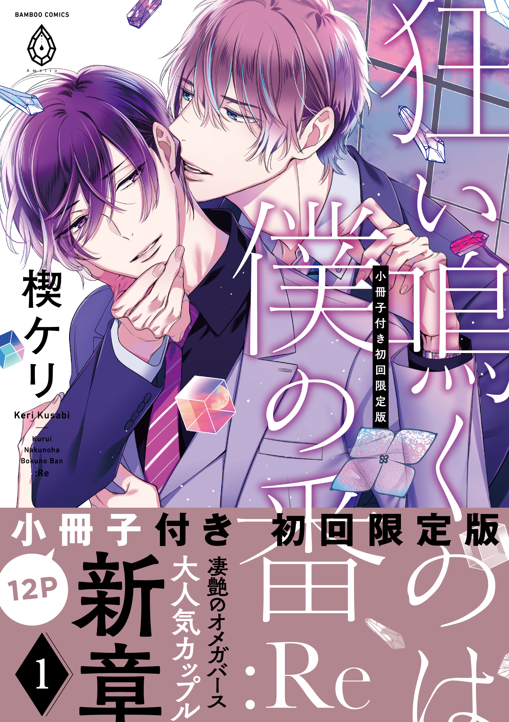 楔ケリ 著 狂い鳴くのは僕の番 数量限定 直筆サイン入りキャンバスボード 楔ケリ 著 狂い鳴くのは僕の番 数量限定 直筆サイン入りキャンバス
